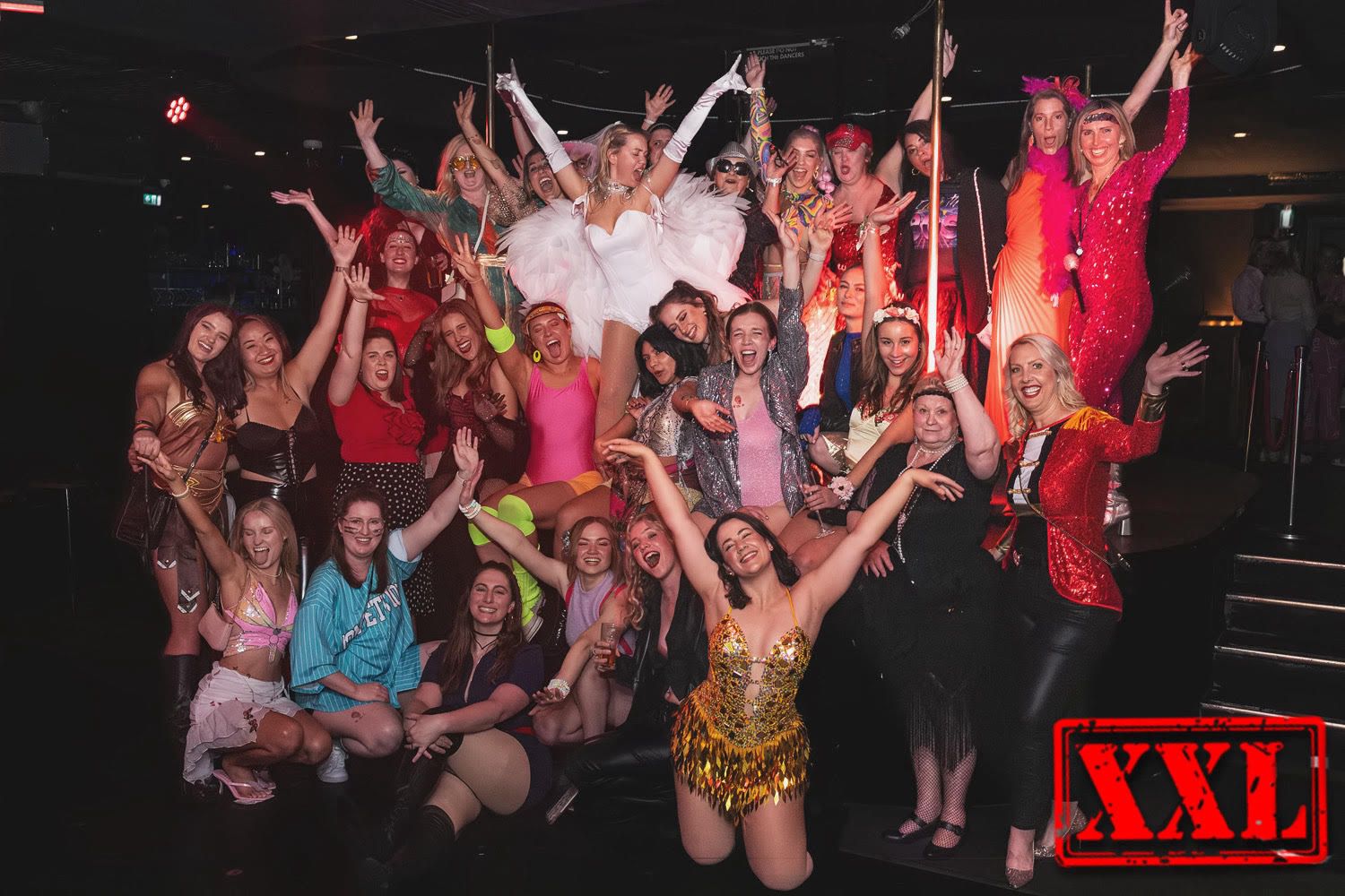 Pole Dancing Hens Parties in Sydney: Celebrate at XXL The Club